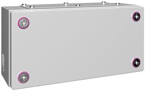Kleingehäuse Rittal KX Klemmenkasten, Flansch, IP55, 300×150×120mm, Stahlblech