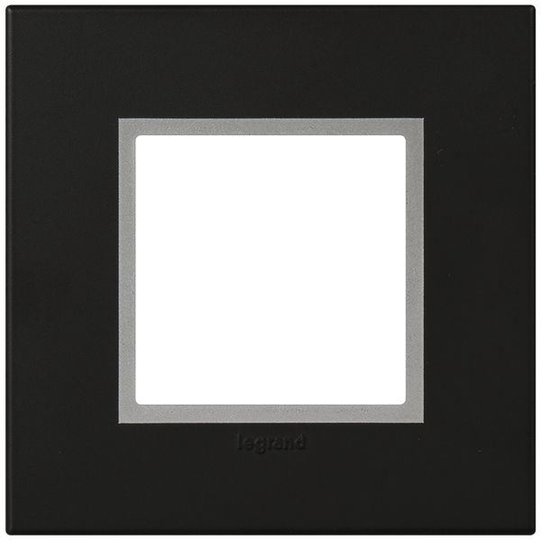 Abdeckrahmen ATO 1×1 Modul schwarz mit Zierrahmen