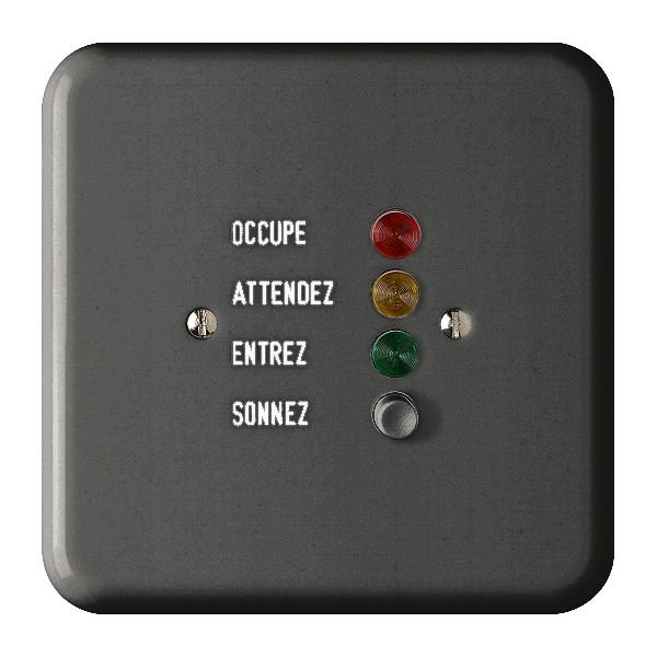 Station de porte ENC français FH 12VAC noir