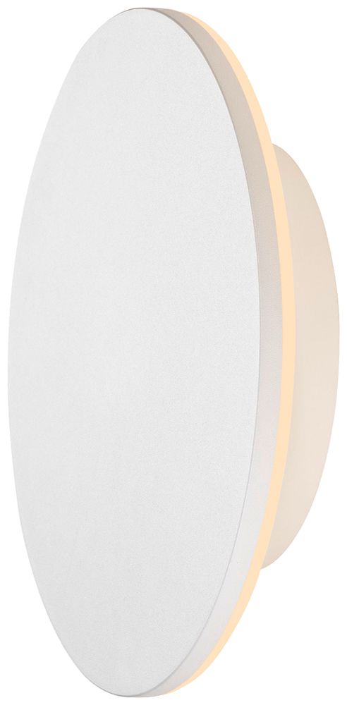 LED-Wandleuchte SLV D-RING M 15W 1540lm 827/830 IP65 DIM indirekt Ø250mm weiss