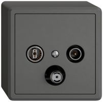 AP-Antennendose TV-R-SAT EDIZIO.liv SNAPFIX® DB53 Stichdose dgu