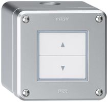 Interrupteur pour stores AP robusto IP55 aluminium avec 2 touches de fonction