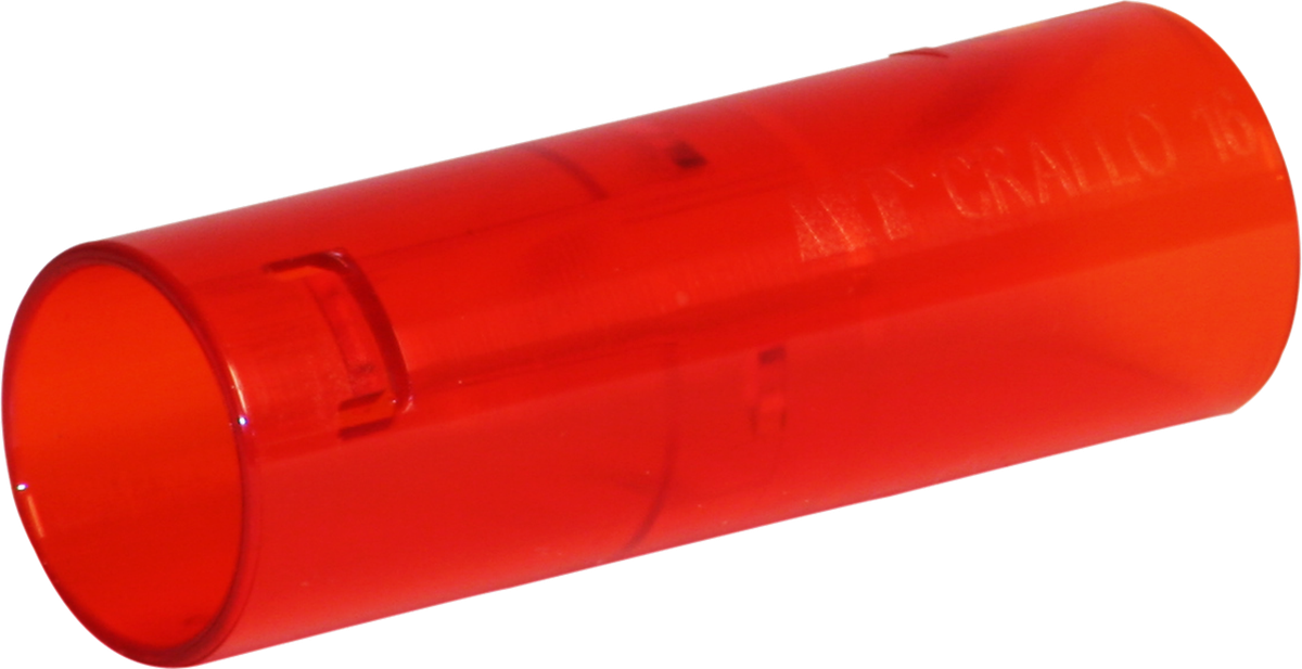 Verbindungsmuffe MT Crallo M16 rot transparent