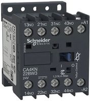 Contattore ausiliare Schneider Electric CA4 24VDC 2Ch 2R