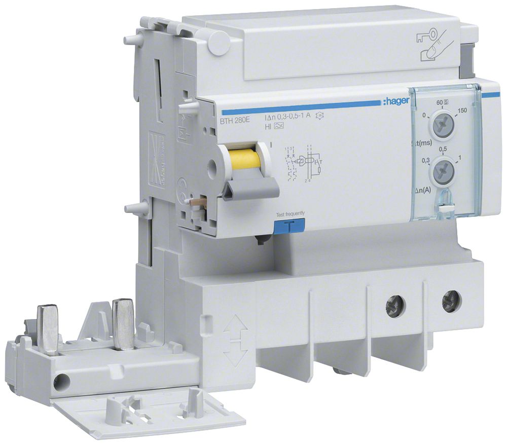 Blocco differenziale Hager 2poli 230…400V 0.3…1A A 125A