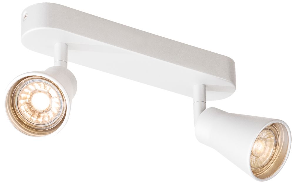 Plafonnier/applique SLV AVO DOUBLE CW GU10 2×50W 240×95×115mm blanc