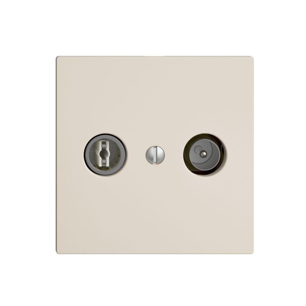 UP-TV-R-Dose EDIZIOdue 11dB crema Breitbanddose 5…2000MHz, F