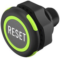 Poussoir capacitif EAO 84 1NO 8.4…32V Ø22.5mm LED vert/rouge RESET