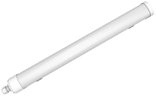 LED-Feuchtraumleuchte DOTLUX MISTRALeco 50W 6000lm 840 IP65 1.5m weiss