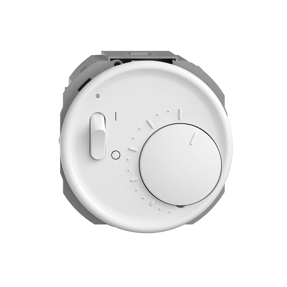 UP-Raumthermostat STANDARDdue weiss mit Schalter