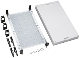 Baustein Hager univers N 450×250mm f.Telekommunikation VDI Montageplatte gelocht