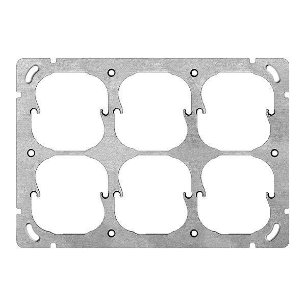 Placca di fissaggio INC FH 2×3 6×52mm