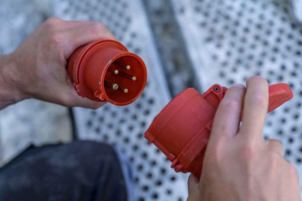 Câble de rallonge Brennenstuhl gomme 32A 400V 5×6mm² CEE32/CEE32 10m no