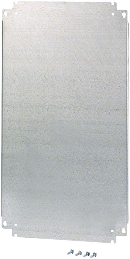 Montageplatte Hager Orion.Plus Stahl 243×480×2mm