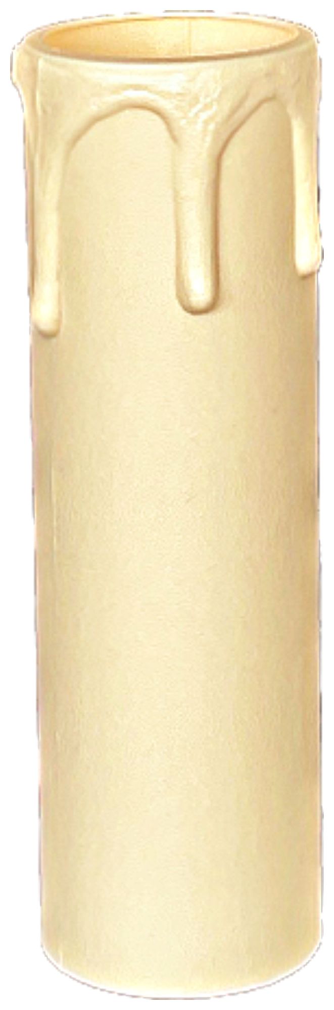 Fourreau bougie Elektrogros pour douille E14 Ø26mm L=85mm ivoire