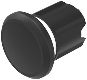 Blindabdeckung zu Befehls- und Meldeapparat EAO45 22.5mm Kunststoff schwarz
