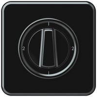 UP-Drehschalter origin Umschalter 3/1L 16A 250V 1-2-1-2 92×92mm schwarz