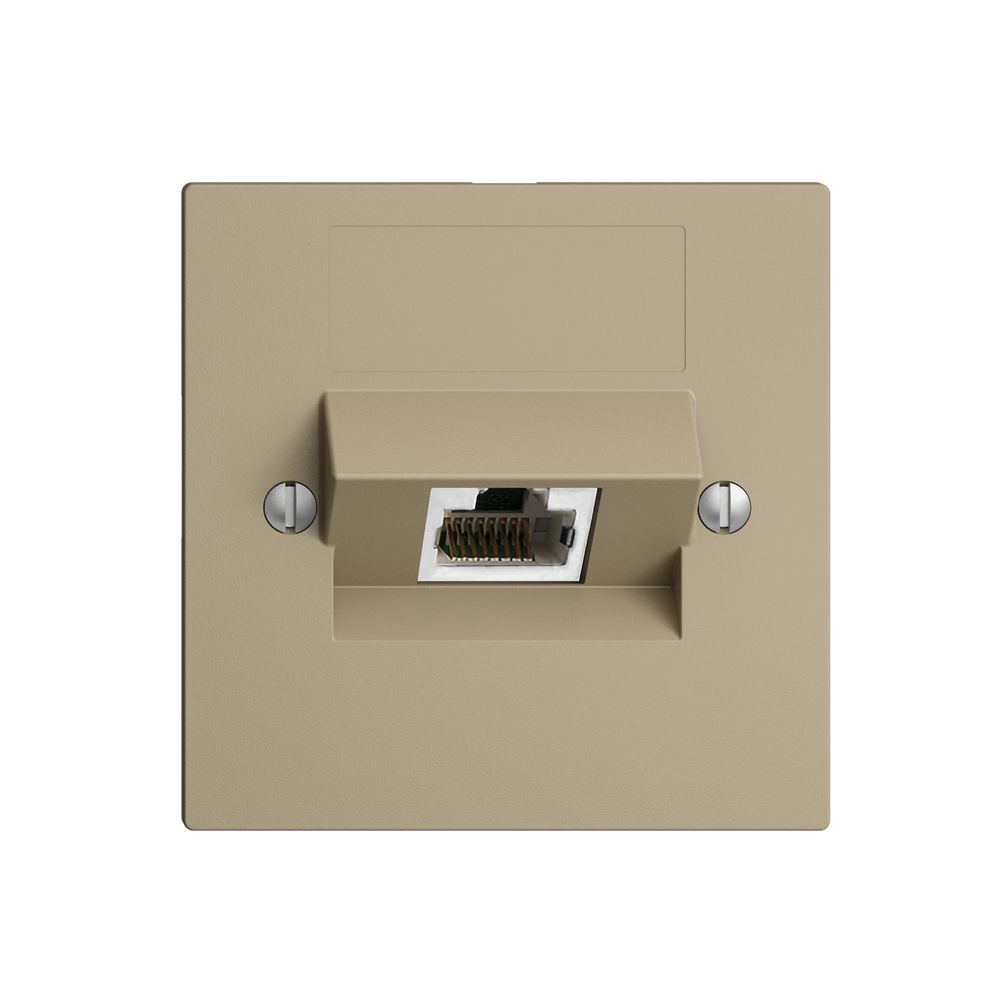 Presa INC 1×RJ45/s 4P ITplus EDIZIOdue sand