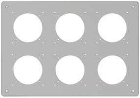 UP-Kopfzeile ELEMENT SNAPFIX® 2×3 325×225mm aluminium