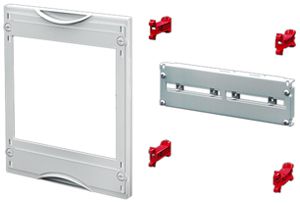 Montageplatte Rittal SV 9666.410 450×250mm mit Tragschiene/Abdeckung