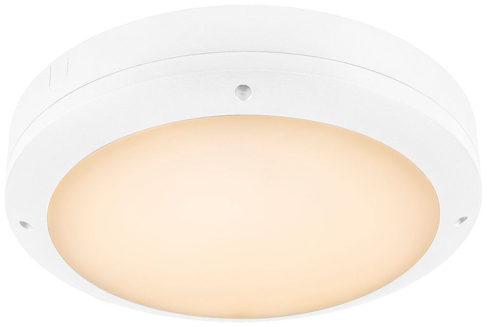 Plafonnier LED SLV BULKHEAD V 20W 1900lm 830/840/865 IP65 Ø360mm blanc