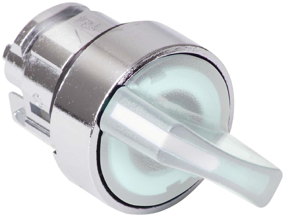 Manette rotative lumineuse Schneider Electric blanc