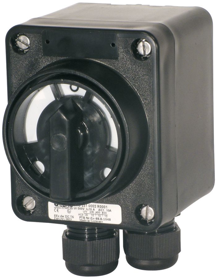 AP-Drehschalter CEAG EEx 10A 500V 0/3