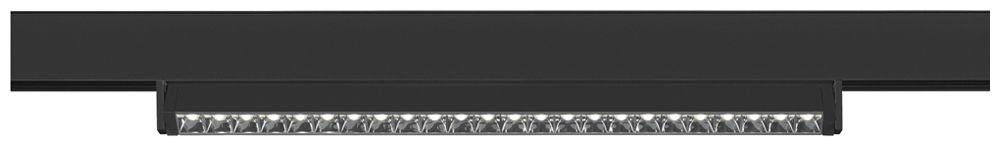 Spot LED SLV IN-LINE 46 14W 1250lm 940 35° DALI 48V AD 455×22mm nero