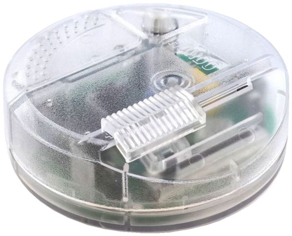 Schnurlichtregler RONDO, LED: 4…100W, Halogenlampe: 40…250W, transparent