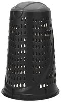 Abfallsackhalter Plica Vario 110 Liter mit Deckel, schwarz