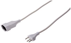 Verlängerung MH T12/T13 5m Td 3×1.5mm² weiss