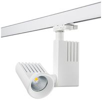 LED-Spot SG Zip Pro Mini 18W 1260lm 3000K MB DIM AD3PH 156×70×205mm weiss