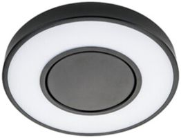 LED-Anbauleuchte SG Circulus 17W 1360lm 2700K DIM Ø360×45mm schwarz