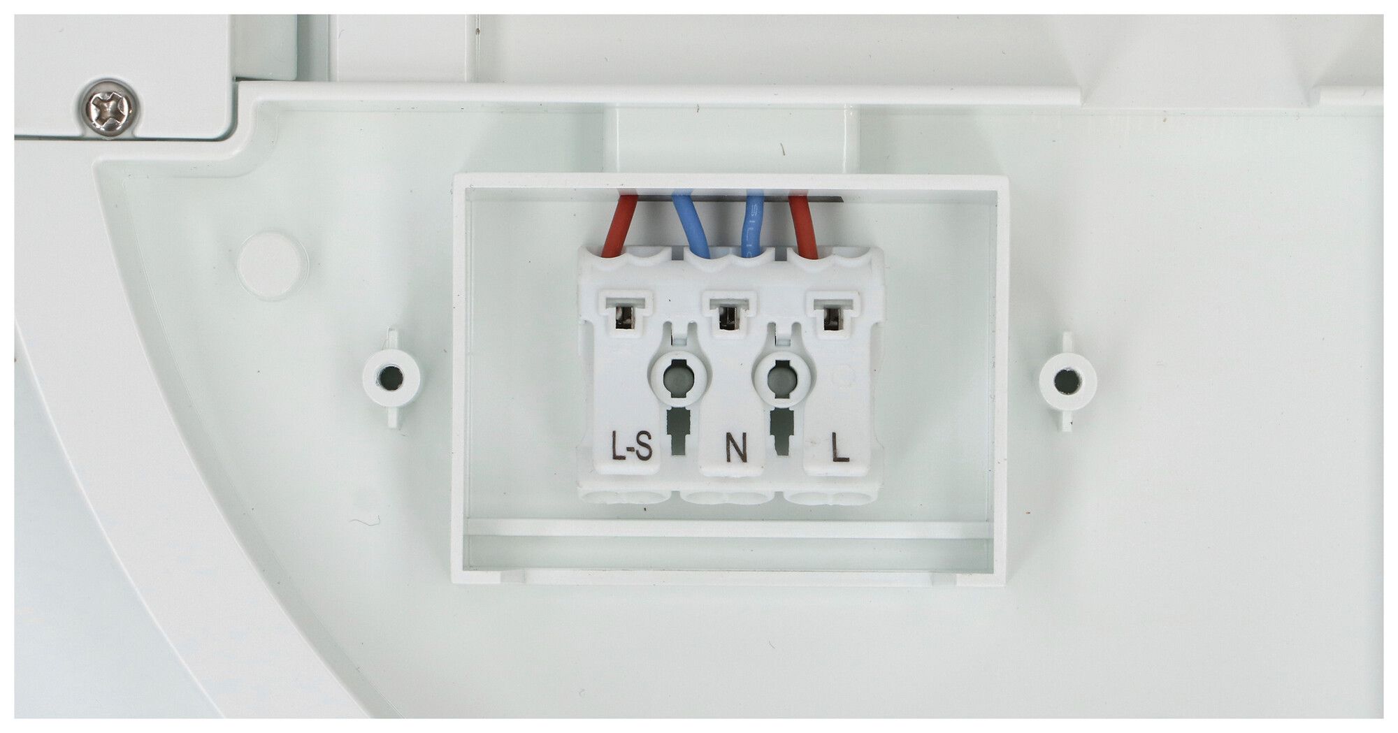 Plafoniera/applique LED MAX HAURI FLAT CCT 33 NOT HF 25W 3000/4000K IP40 3h bi