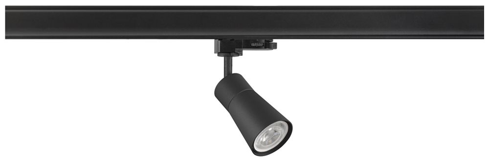 Spot SLV PURI 2.0 Cone GU10 1×6W DIM AD3PH Ø55mm schwarz