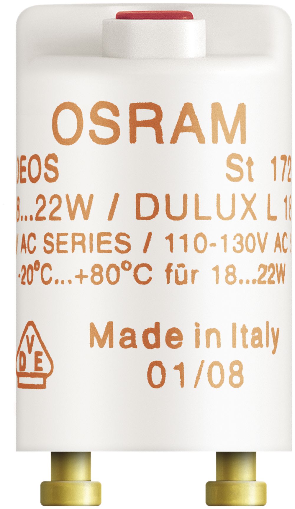Glimmstarter Osram DEOS ST 172 2×18…22W 230V
