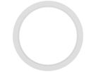 Abdeckring LEDVANCE DL CMFT EXT Ø240×12mm Aluminium weiss