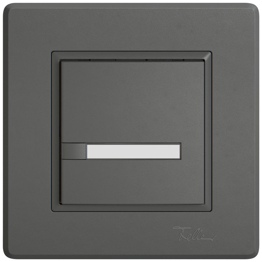 UP-Universaltaster EDIZIO.liv UNI SNAPFIX® 5…48V o.LED 1× 1-Tbed.Pap.dgu