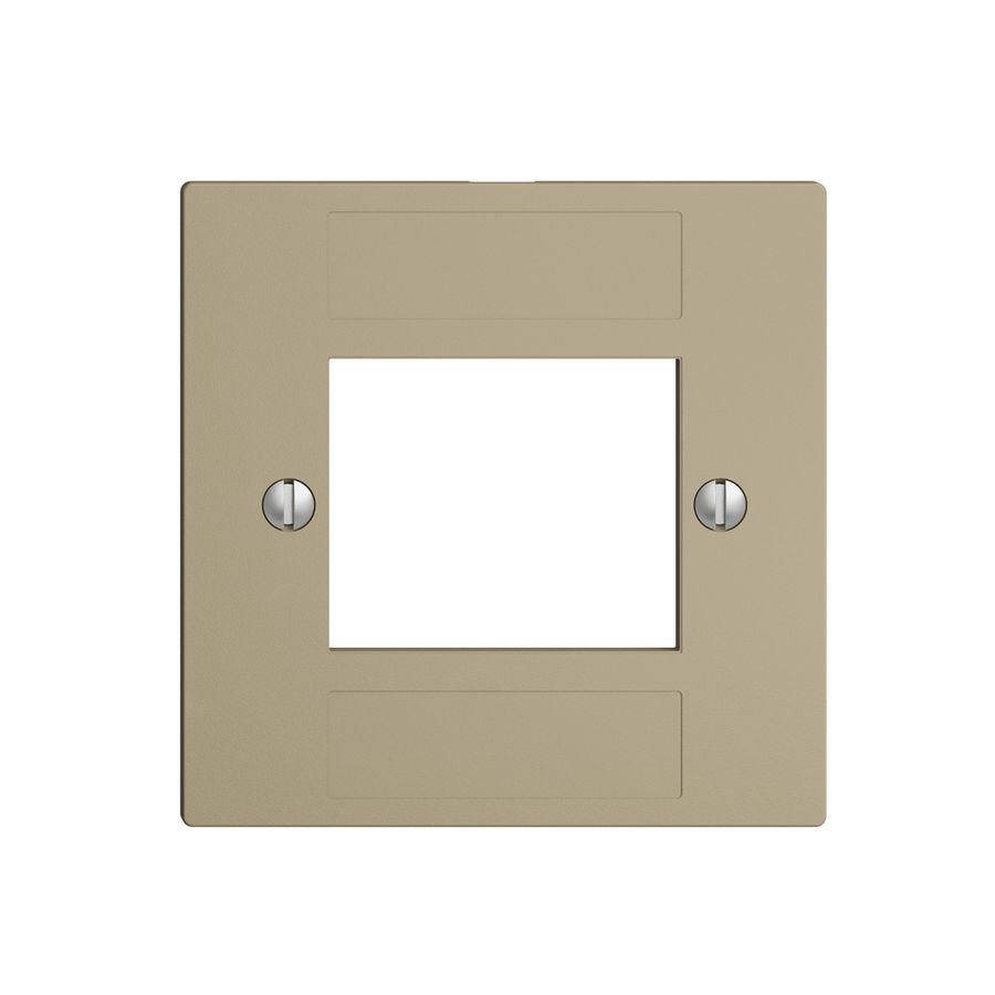 Frontplatte 4×RJ45 ITplus EDIZIOdue sand