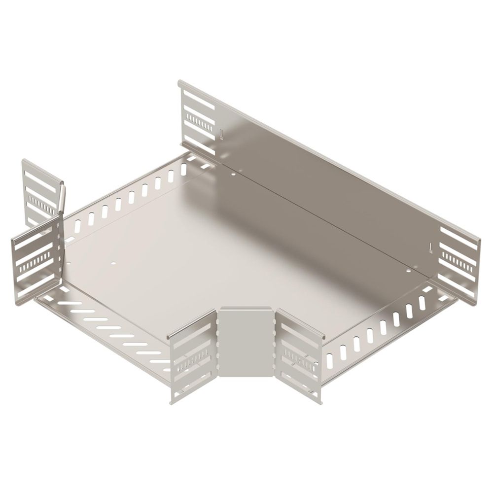 T-Stück BET RT 110×300mm Edelstahl A2 blank