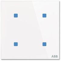 Bedienelement ABB-Tacteo TB/U4.4.1, 4-fach quadrat