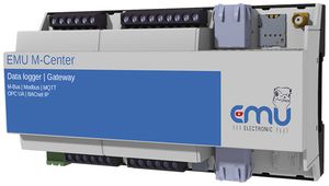 REG-Datenlogger EMU M-Center M-Bus/Modbus RTU/LAN/Service/USB-C/SIM