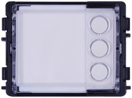 Tasten-Modul ABB-Welcome, 3 Rundtasten, 1 Modul, weiss