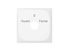 Plaque frontale SIDUS avec gravure blanc