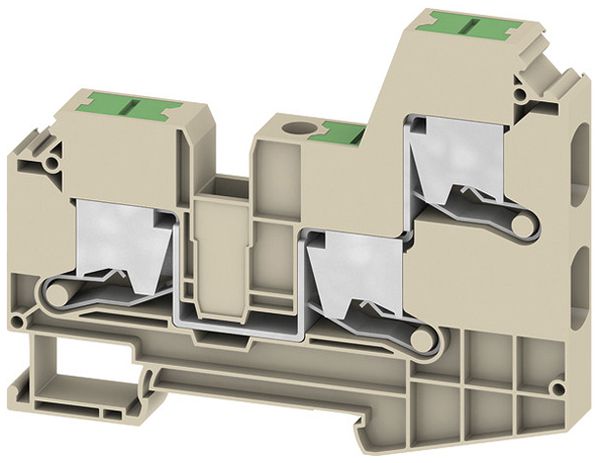 Borne de passage joignable WM SL3C 1.5…16mm² 57A/1000V snap-in DIN35 be