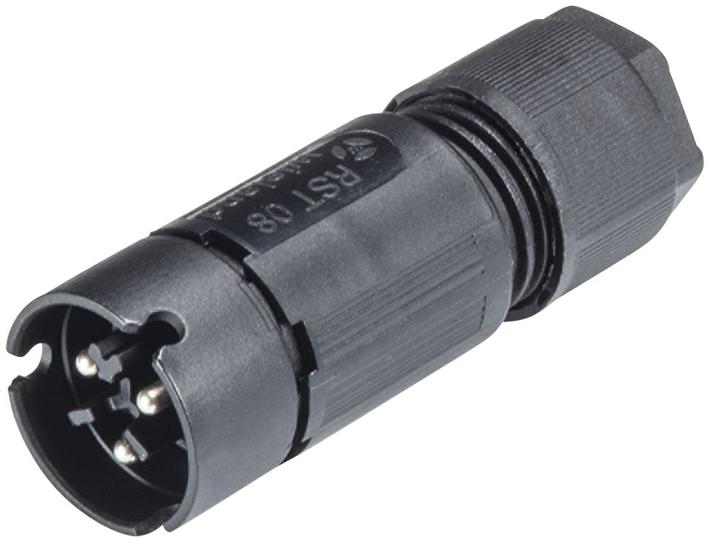 Stecker Wieland RST08i3 S S1 ZR1 H SW 3×1mm² schwarz