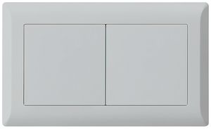 Combinazione INC kallysto.line grd.I-I horizontale 2×chiusura grigio chiaro