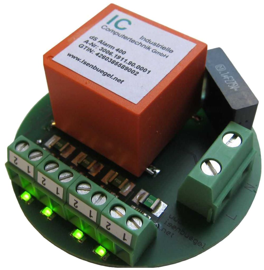 Module alarme INC digitalSTROM IC, pour 4 capteurs câblés