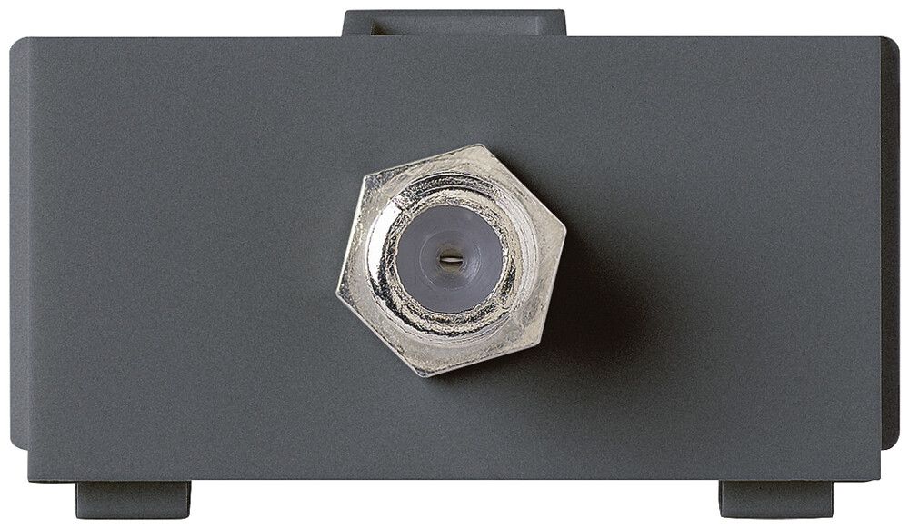 Modulo multimedia kallysto M3 con 1×connettore F antracite