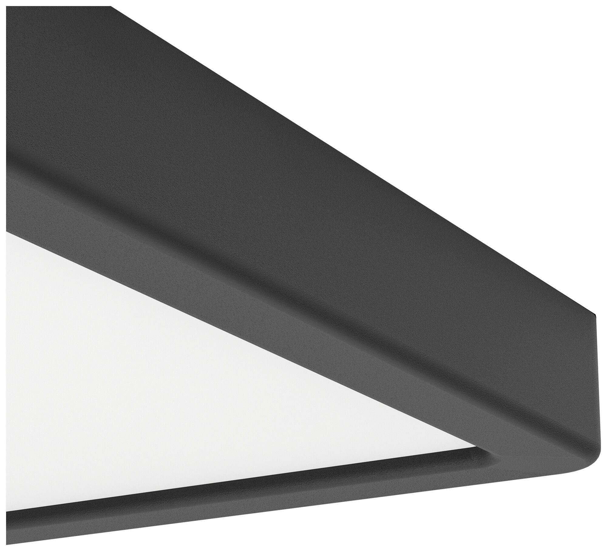 Plafonnier LED Eglo FUEVA 14W 0…1600lm 2700…6500K IP44 VAR 220×25mm noir